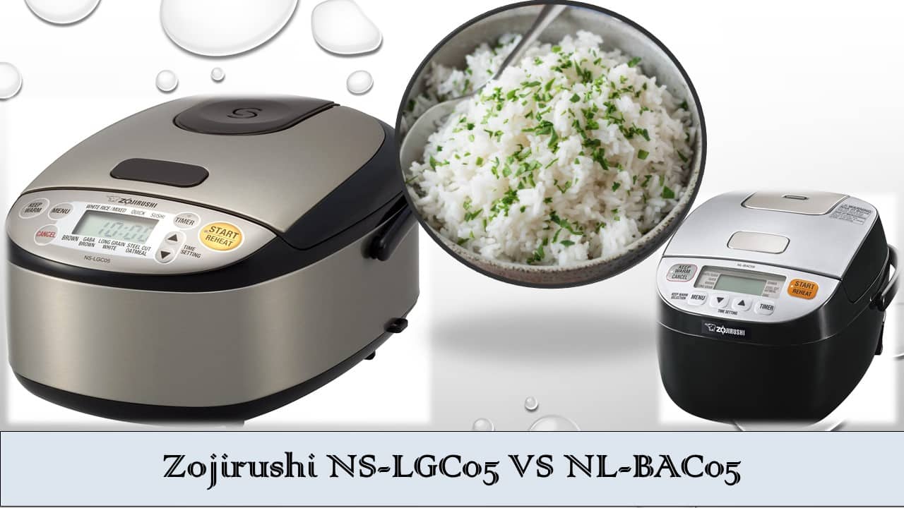 Zojirushi NS-LGC05 VS NL-BAC05