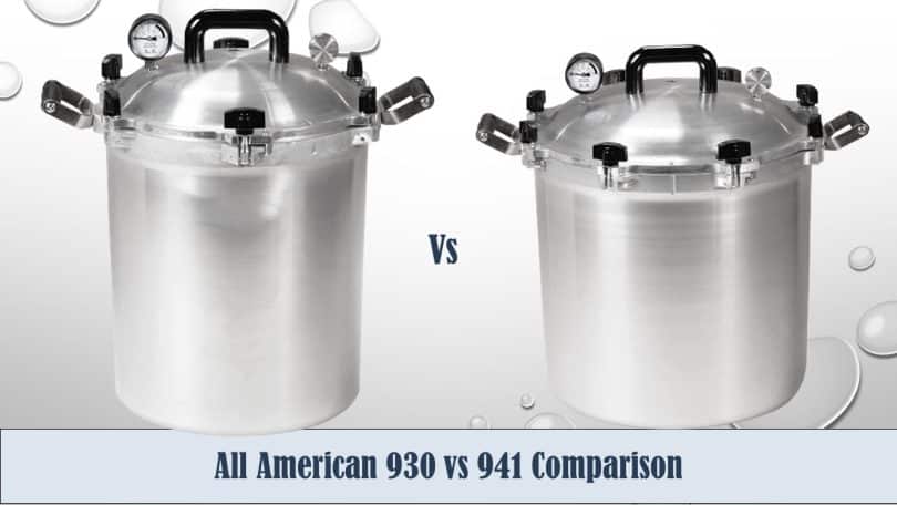 All American 930 vs 941 Comparison
