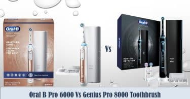 Oral B Pro 6000 Vs Genius Pro 8000 Toothbrush