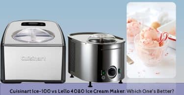 Cuisinart Ice-100 vs Lello 4080 Ice Cream Maker