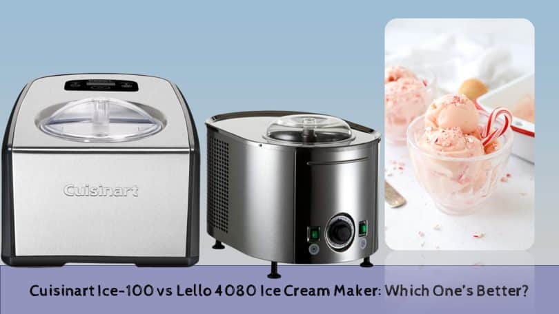 Cuisinart Ice-100 vs Lello 4080 Ice Cream Maker